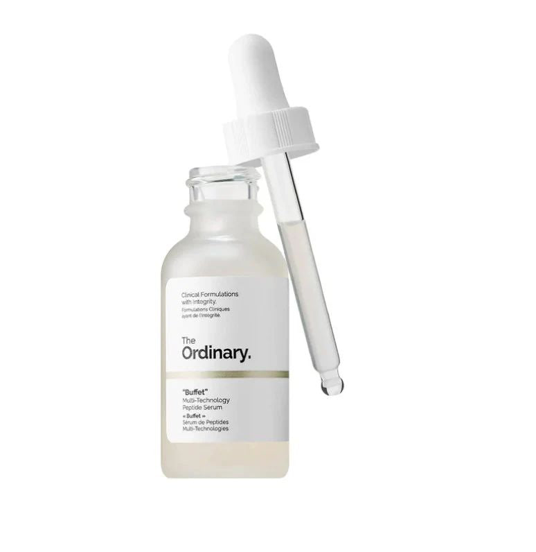 The Ordinary Buffet Multi-Peptide + HA Serum – سيروم متعدد الببتيدات وحمض الهيالورونيك.