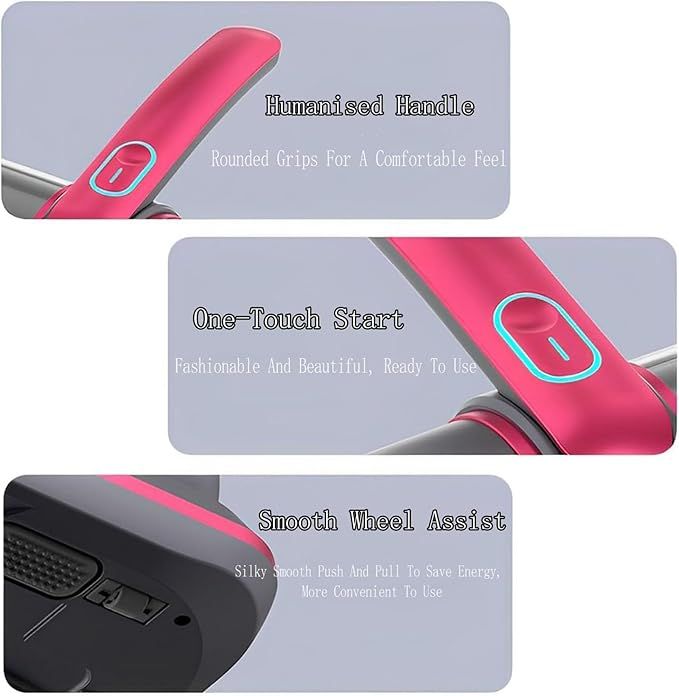 ألترا كلين برو مكنسة للمرتبة والأثاث بضوء UV-C وفلتر HEPA لإزالة الغبار والعث.