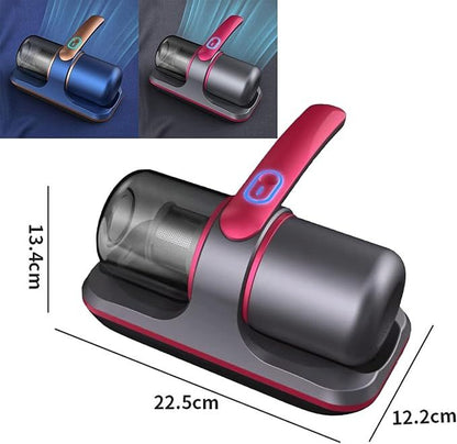 UV-C mattress vacuum cleaner with HEPA filter for removing dust mites and allergens.