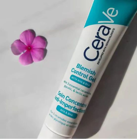 CeraVe Blemish Control Gel with Glycolic Acid for acne.