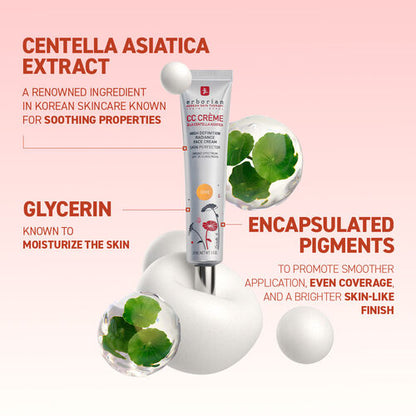 CC Cream High Definition Radiance Face Cream.