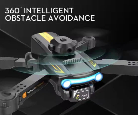 Dual 4K foldable drone with WiFi FPV and altitude hold