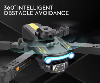 Dual 4K foldable drone with WiFi FPV and altitude hold