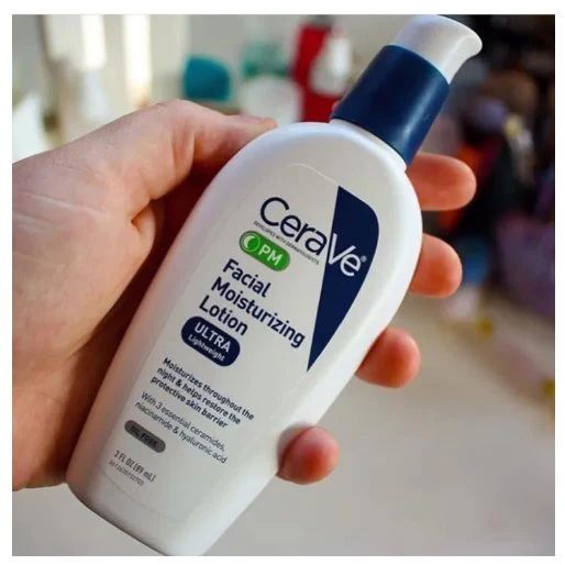 CeraVe PM Facial Moisturizing Lotion 89ml – Nighttime Hydration.