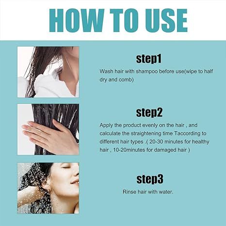 Protein Hair Straightening Cream – كريم بروتين لفرد الشعر ولمعانه.