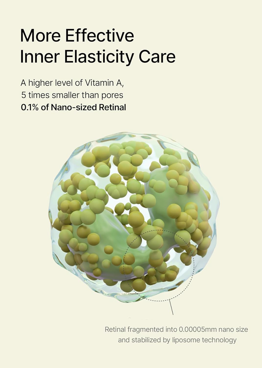 Retinal Shot Tightening Booster Serum for Firm Skin.