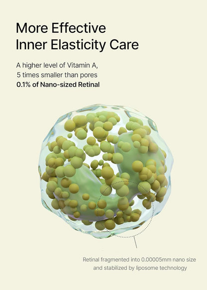 Retinal Shot Tightening Booster Serum for Firm Skin.