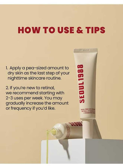 KSECRET Seoul 1988 Eye Cream with Retinal 4% and Fermented Bean.