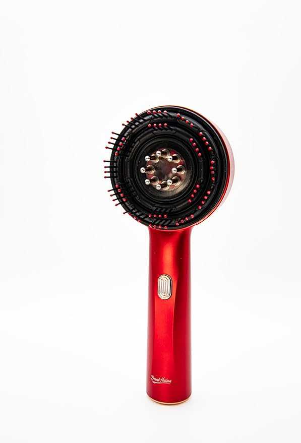 2-in-1 Hair Oil Applicator Brush and Scalp Massager.