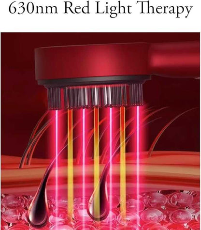 2-in-1 Hair Oil Applicator Brush and Scalp Massager.