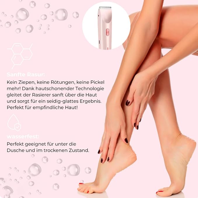 Silky Splash Vamaro 2-in-1 Women’s Electric Shaver, Waterproof.