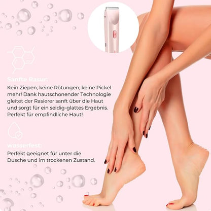 Silky Splash Vamaro 2-in-1 Women’s Electric Shaver, Waterproof.