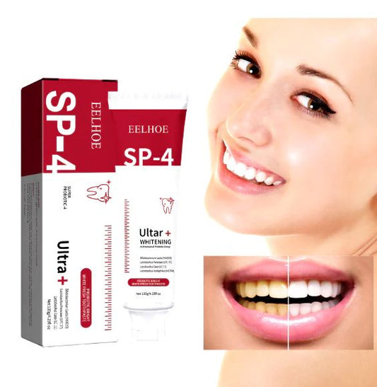 Probiotic SP-4 whitening toothpaste 120g for brightening and oral care.