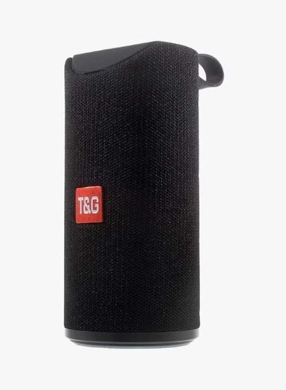 Wireless mini Bluetooth speaker with FM, USB, and LINE IN connectivity.