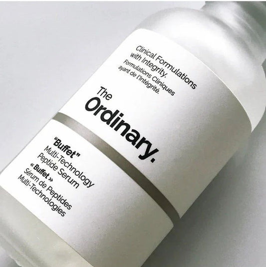 The Ordinary Buffet Multi-Peptide + HA Serum – سيروم متعدد الببتيدات وحمض الهيالورونيك.