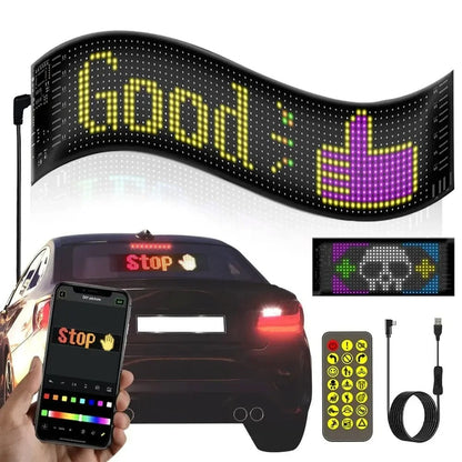 Flexible LED Display Screen For Car
